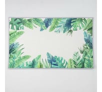 Коврик Доляна Тропики 50х80 см 5411421