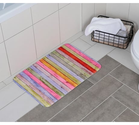 Коврик Доляна Цветное дерево 40х60 см 2989764