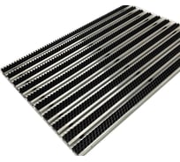 Грязезащитная придверная решетка ООО ПК ЦентрВход Эксперт ворс-щетка, серый, размером 900x600 мм 731EX066