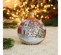 Елочный шар Сималенд Владимирский Успенский собор, d-10 см,  ручная роспись 5227268