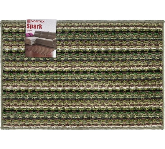 Коврик VORTEX Spark 40x60 см, зеленый 24096