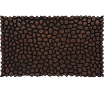Придверный коврик VORTEX Камушки 45x75 см, медь 24303