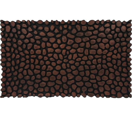 Придверный коврик VORTEX Камушки 45x75 см, медь 24303 1