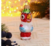 Елочное украшение Сималенд Попугай Кеша 9 см 5217181