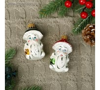 Елочное украшение Сималенд Гриб, в подарочной упаковке, 6.5 см 5218021