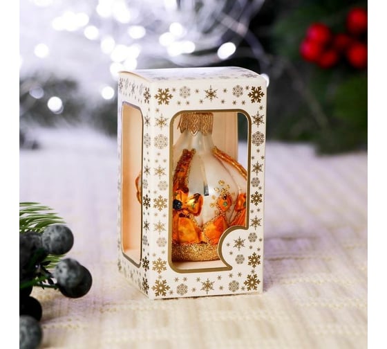 Елочное украшение Сималенд Корона, 7 см 4422290