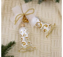 Гирлянда Сималенд Золотистый узор, из 2 колокольчиков 4987474