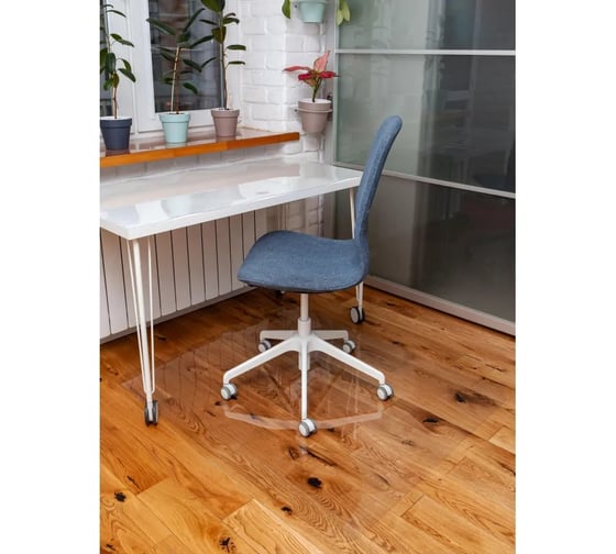 Коврик напольный Easy Chair BSL_Echair прозрачный, гладкий, ПЭТ 900x1200x0.7мм 2249931
