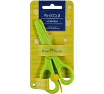 Детские ножницы Bruno Visconti FIRSTCUT 13.5 см пластиковые лезвия и ручки 60-0030
