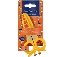 Детские ножницы Bruno Visconti FIRSTCUT ZOO 12.7 см 2 вида пластик 60-0057