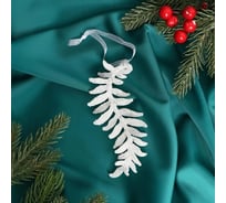 Елочное украшение Зимнее волшебство Морозная ветвь 4.5х13 см 5045000