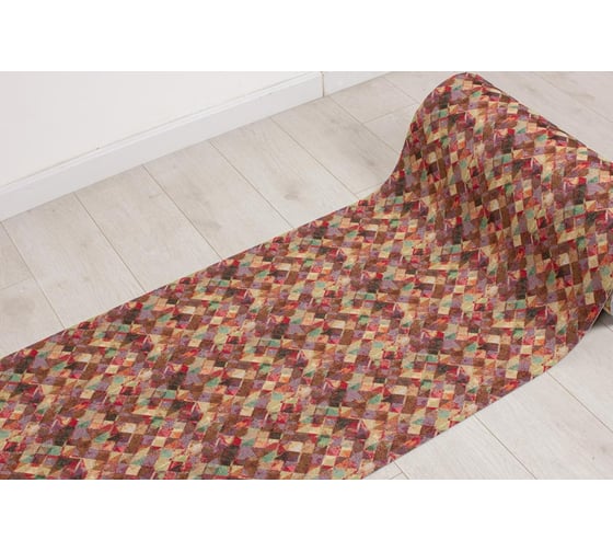 Коврик гобеленовый JOY HOME Luca 65 см х 20 м арт. ALF305-065 Адра 15215
