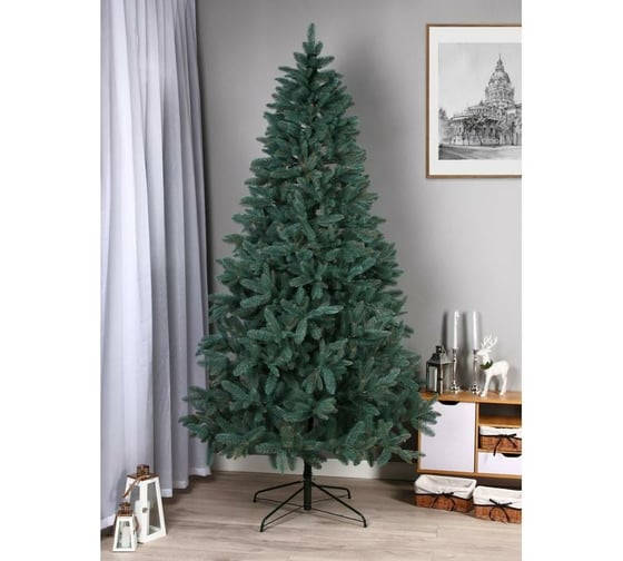 Искусственная ель Сималенд Дриада литая, голубая 250 см 7072748 1