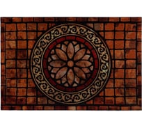 Коврик придверный JOY HOME флок. 58x88 см, 6703-01 Говард 11398