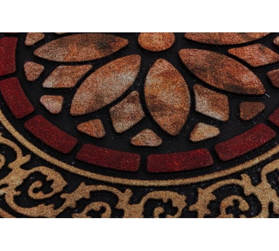 Коврик придверный JOY HOME флок. 58x88 см, 6703-01 Говард 11398