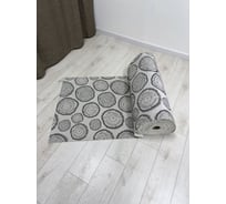 Коврик универсальный JOY HOME 80 см арт.V20033B Поленья серо-бежевый 14003