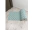 Коврик универсальный JOY HOME 80 см арт.V7381 Круги, бирюзовый 13996 1