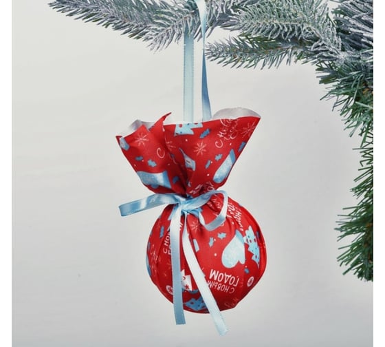 Ёлочное украшение Зимнее волшебство Пусть зима будет тёплой!, 8 х 8 см 3543451 1