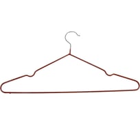 Антискользящая вешалка Доляна 40х20 см металл ПВХ покрытие, бронзовый 819715