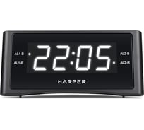 Радиобудильник HARPER HCLK-1007 white led H00003156