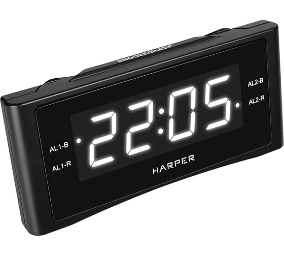 Радиобудильник HARPER HCLK-1007 white led H00003156