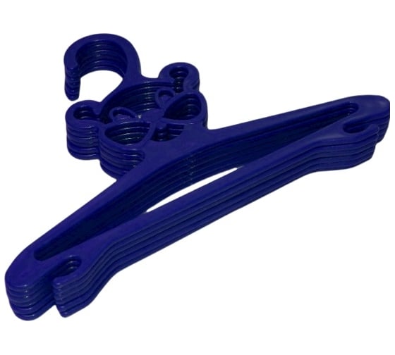 Детские плечики BlagPlast Львенок р-р 36-38, цвет синий, 10 шт Bl-19878-3