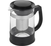 Чайник заварочный Mallony Vittoria, объём: 950 мл с пласт ручкой/крышкой, фильтр из нерж стали 910141