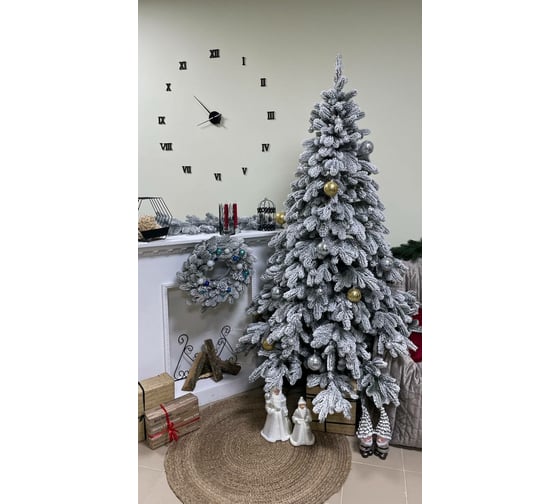Ель SKLADELOK Заснеженная 180 см 4600000000367 1