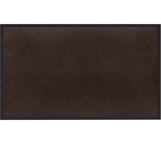 Коврик придверный ОФИСМАГ 90x150см, коричневый, влаго-грязезащитный 300гр/м2, рубчик, PRIMILA STANDARD, 701017 1