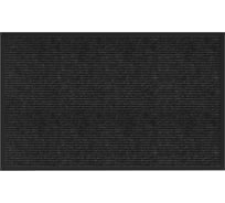 Коврик придверный ОФИСМАГ 80x120см, черный, влаго-грязезащитный, 450гр/м2, ребристый, PRIMILA EXTRA, 701030