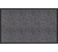 Коврик придверный ОФИСМАГ 80x120см, серый, влаго-грязезащитный, 450гр/м2, ребристый, PRIMILA EXTRA, 701025