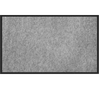 Коврик придверный ОФИСМАГ 90x150см, серый, влаго-грязезащитный 300гр/м2 мелкий рубчик PRIMILA STANDARD, 701021