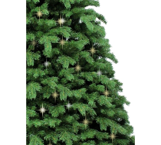 Искусственная ель с LED гирляндой BEATREES Victoria 2.1 м, 504 светодиода, теплый желтый 1041021ЛЖ