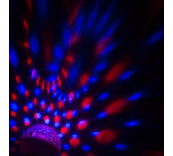 Световой прибор Luazon Хрустальный шар 19х11 см, Bluetooth-динамик, 220V, RGB 5254659