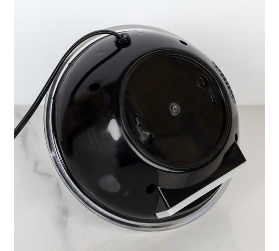 Световой прибор Luazon Хрустальный шар LED-30-220V, 2 динамика, Bluetooth, черный 4445776