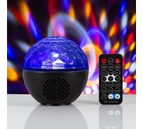 Диско-шар Luazon Сфера, USB, d=12 см, пульт, динамик, Bluetooth, RGB 6978439