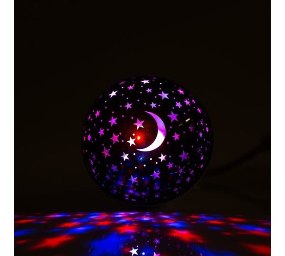 Лампа Luazon Праздничная, d=11 см, 220V, Bluetooth, цоколь Е27, USB, Micro USB, RGB 6978435