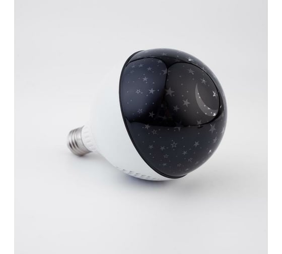 Лампа Luazon Праздничная, d=11 см, 220V, Bluetooth, цоколь Е27, USB, Micro USB, RGB 6978435