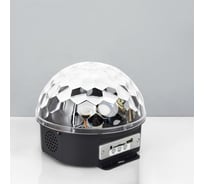 Световой прибор Luazon Хрустальный шар диаметр 17.5 см, с музыкой V220 667998