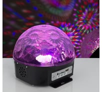 Световой прибор Luazon Радужный шар, диаметр 17 см, с музыкой V220 867665