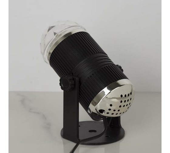 Световой прибор Luazon Хрустальный шар, 3 LED, 3 Вт, 220V, реагирует на звук 3622827