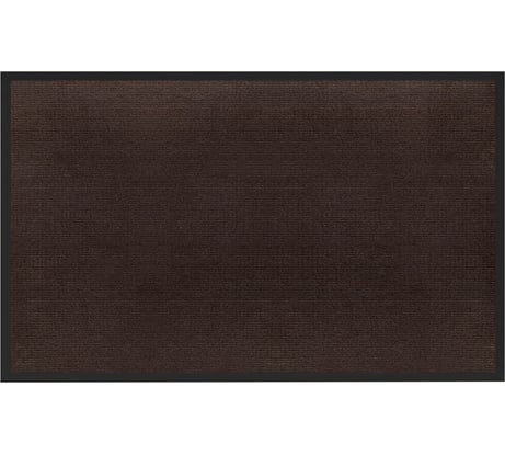 Коврик придверный ОФИСМАГ 50x80см КОРИЧНЕВЫЙ влаго-грязезащитный 300гр/м2, рубчик, PRIMILA STANDARD 701015