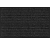 Коврик придверный ОФИСМАГ 50x80см ЧЕРНЫЙ влаго-грязезащитный, 450гр/м2, ребристый, PRIMILA EXTRA 701028