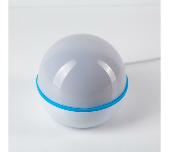 Ночник Luazon Звездное небо, d=12 см, 220V, вращение, съемная полусфера, RGB 6978436