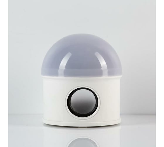Световой прибор Luazon Звездное небо, d=11 см, 220V,Bluetooth,съемная полусфера, музыка, реагирование на звук, RGB 6978437