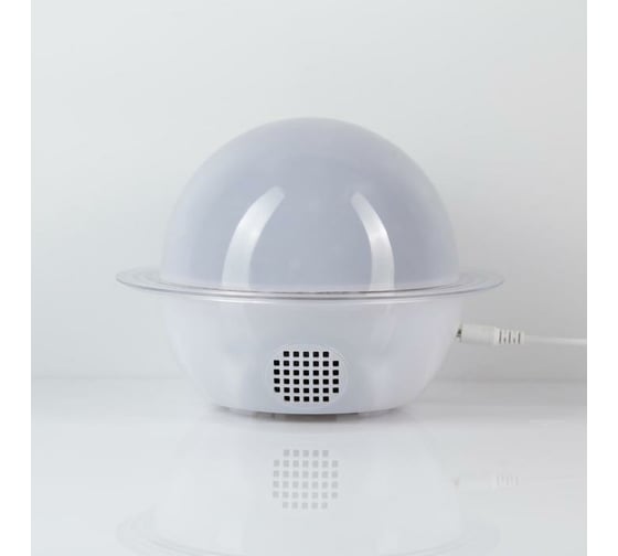 Световой прибор Luazon Звездное небо, d=16 см, USB, Bluetooth, музыка ,реагирует на звук, RGB 6978438