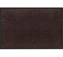 Коврик придверный 40x60см КОРИЧНЕВЫЙ влаго-грязезащитный 300гр/м2, рубчик, PRIMILA STANDARD, ОФИСМАГ 701014