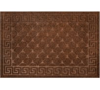 Коврик придверный ЛЮБАША 40x60см ВЕНГЕ грязезащитный 430гр/м2, фактурный рисунок ЧЕШУЙКИ 701059