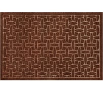 Коврик придверный ЛЮБАША 60x90см ВЕНГЕ грязезащитный, 430гр/м2, фактурный рисунок АЛМАЗ 701056