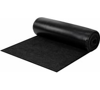 Коврик LAIMA ДОРОЖКА 0,9х10 м, черный, влаго-грязезащита, 430 г/м2, ребристая, EXPERT, 701042